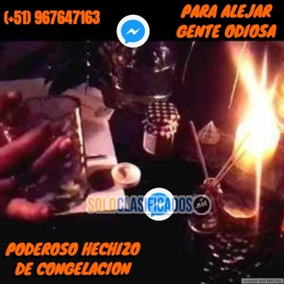 PODEROSO HECHIZO DE CONGELACION PARA ALEJAR GENTE ODIOSA... 