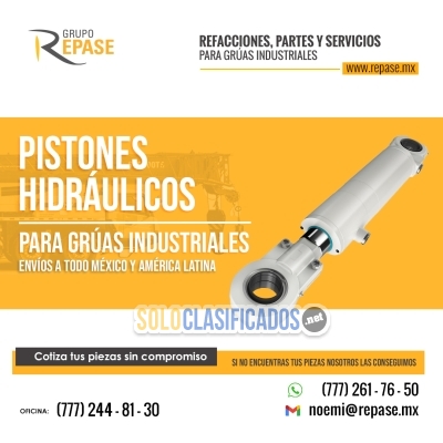 REPASE MX PISTONES HIDRÁULICOS PARA GRUAS INDUSTRIALES EN MÉXICO... 