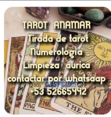 Lectura de tarot   Tarotista con más  de 30 años  de  experiencia... 