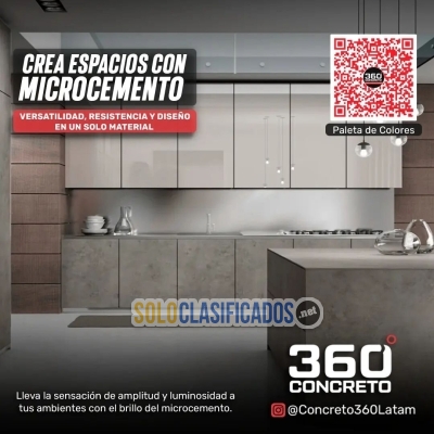 Concreto 360 Microcemento venta de materiales... 