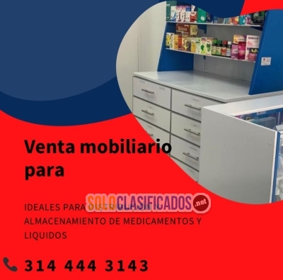 venta de mobiliario para farmacia... 