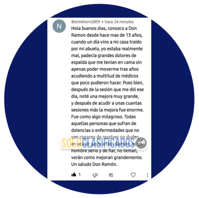 Sanador gallego ofrece eficaces y serias consultas a la distancia...