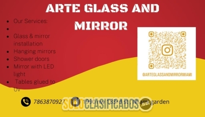 Maestro en cristales y espejos   Llámanos... 