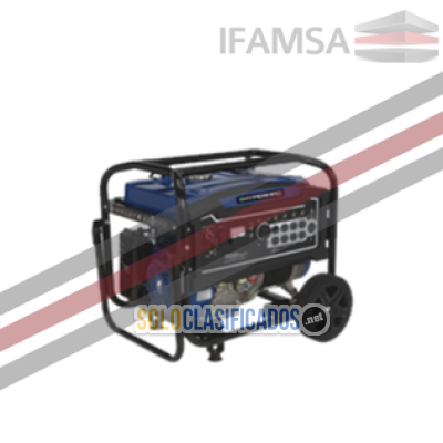 GENERADOR ELECTRICO H11000E DE COLOR AZUL...