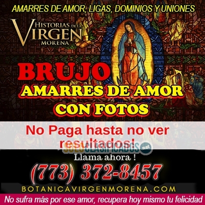 Amarre con foto para hombre - Santeria Virgen Morena... 
