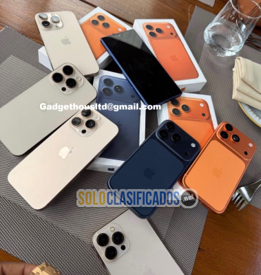 Solo Clasificados - Apple iPhone 17 Pro Max y iPhone 17 Pro y iPhone 17 y iPhone Air y iPhone 16 Pro Max y iPhone 16 Pro y Samsung Galaxy S26 Ultra 5G - imagen: 2