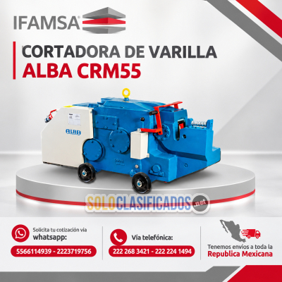 CORTADORA DE VARILLA ALBA CRM55...