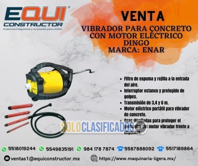 Venta Vibrador para Concreto con Motor Eléctrico en Hidalgo... 