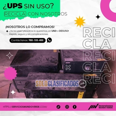 Solo Clasificados - Electrónicos dados de baja: nosotros nos encargamos - imagen: 5