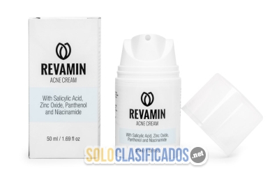 Revamin Acne Cream es una crema avanzada contra las imperfeccione... 