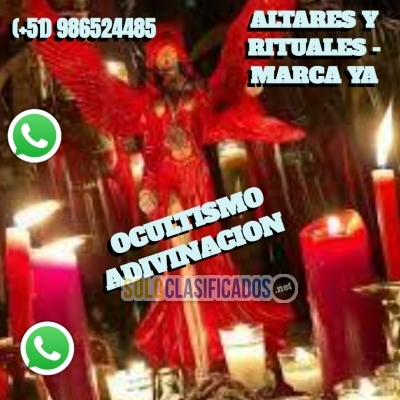 OCULTISMO ADIVINACION  ALTARES Y RITUALES  MARCA YA... 