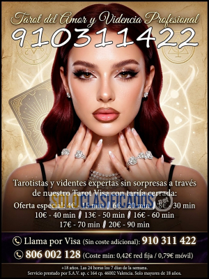 TAROT VISA CERRADA DESDE 4€ / 15 MIN – RESPUESTAS REALES AL 91031...