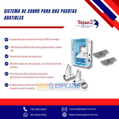 Solo Clasificados - SISTEMAS DE COBRO PARA PUERTAS ABATIBLES - imagen: 3