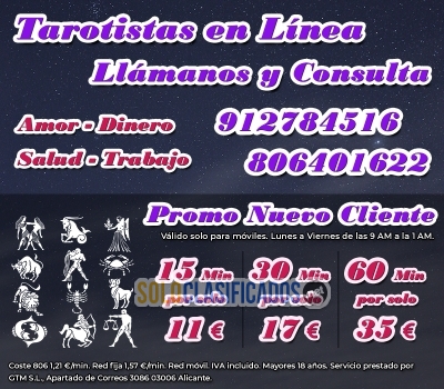 TAROTISTAS EN LINEA LLAMA Y CONSULTA TUS PREGUNTAS ll... 