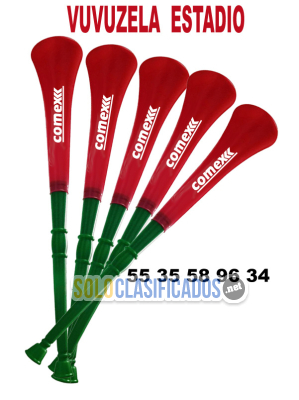 Solo Clasificados - CORNETAS Y VUVUZELAS DE PLASTICO PERSONALIZADAS CON TU LOGO - imagen: 5
