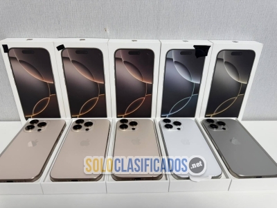 Solo Clasificados - Apple iPhone 16 Pro Max, iPhone 16 Pro, iPhone 16, iPhone 16 Plus, iPhone 15 - imagen: 3