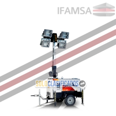 Solo Clasificados - TORRE DE ILUMINACION LUX TOWER MODELO M1 DE VENTA EN IFAMSA - imagen: 1