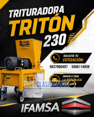 Trituradora para escombro TRITÓN 230...