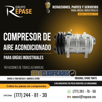 Solo Clasificados - COMPRESOR DE AIRE ACONDICIONADO REPASE MX - imagen: 1
