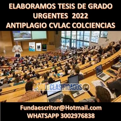 TRABAJOS DE GRADO CON PROGRAMA ANTIPLAGIO... 