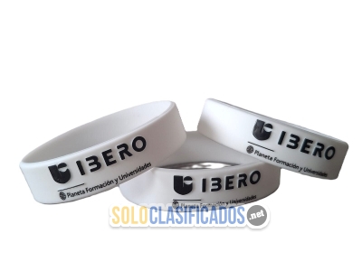 PULSERA DE SILICONA PULSERA DE SILICONA ALTO Y BAJO RELIEVE SINTI... 