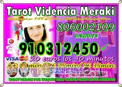 TAROT VISA AL 910312450 PROMOCIÓN 9 EUROS LOS 35 MINUTOS... 