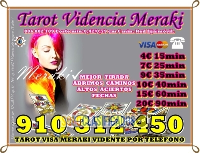 Las mejores Tarotistas  910312450  Super Promoción Tarot  4€ 15mi... 