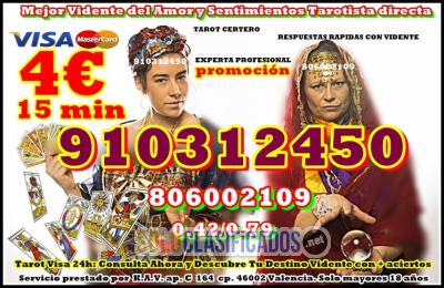 Tarot 24 horas  baraja Española tarot  910312450 Tarot  Videncia ...