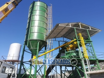 30 m³/h Concrete Batching Plant – Pan Mixer + Houston... 