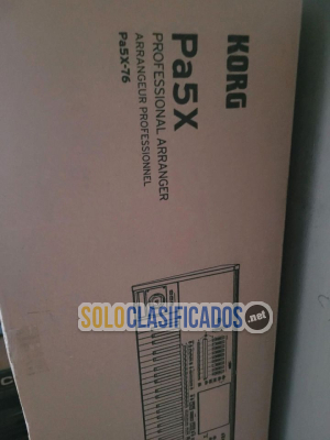 Solo Clasificados - Korg Pa5X  / Korg Pa4X / Korg Pa4X MG2 Edition  / Korg NAUTILUS  /  Korg PA1000 / Yamaha Genos2 76key  / Yamaha Genos 76Key /  Yamaha Montage 8 - imagen: 2