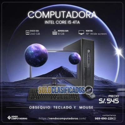 Solo Clasificados - PC CON GARANTÍA Y ACCESORIOS GRATIS - imagen: 2