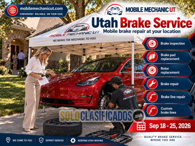 Solo Clasificados - Mobile Brake Service at Your Location in Utah - imagen: 1