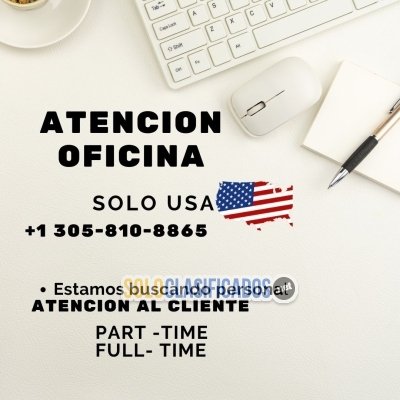 BUSCAMOS PERSONAL PARA ATENCION AL CLIENTE... 