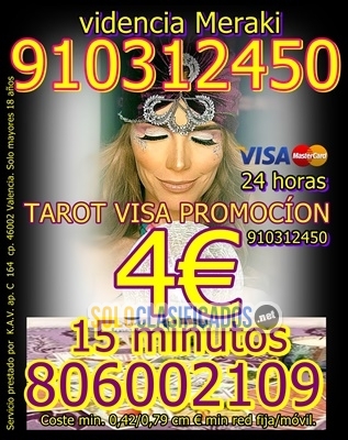 Tarot VISA 7 € 25 min Tarot 806 económico consulta tarot visa 910... 