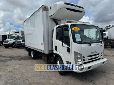 2018 ISUZU NPR 16FT REEFER TRUCK STOCK 1925... 