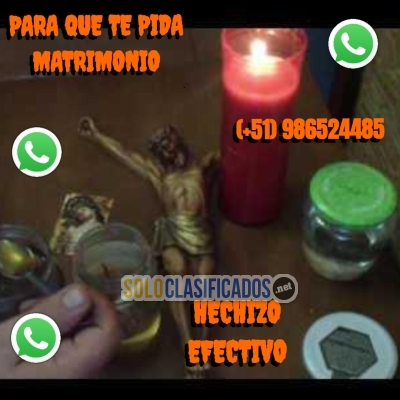 HECHIZO EFECTIVO PARA QUE TE PIDA MATRIMONIO... 