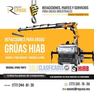 REFACCIONES PARA GRÚAS INDUSTRIALES MONTACARGAS Y REACH STACKER  ... 