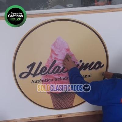 Solo Clasificados - Vinilos Impresos Corte Microperforado - imagen: 1