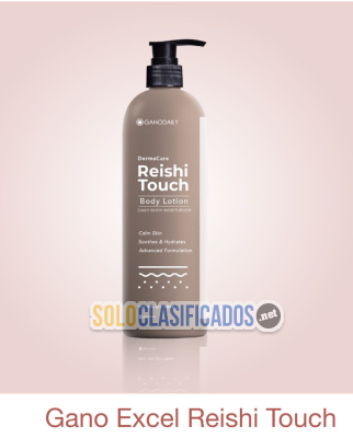 Gano Dermacare Reishi Touch  Loción lujosa inficionada calmante d... 