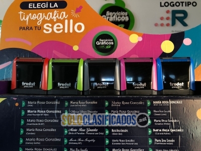 Solo Clasificados - Sellos personalizados con diseño trodat - imagen: 3