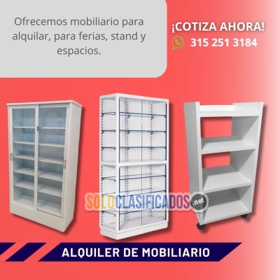 ALQUILAMOS MOBILIARIO PARA FARMACIA Y HOSPITAL... 