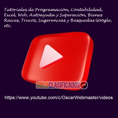 Videos Tutoriales Online Cursos Varios... 