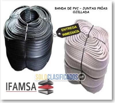 Venta de bandas de pvc negra para cimbra... 