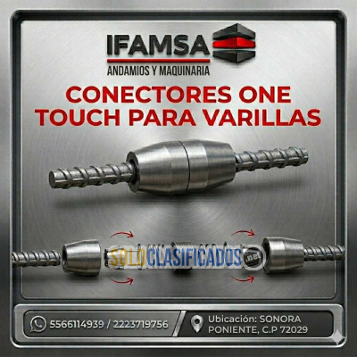 CONECTORES PARA VARRILLAS CIMBRA IFAMSA 001...