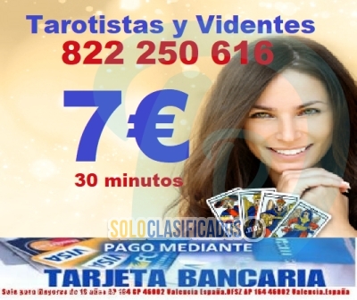 Tarot Visa 7 € los 30 Min/806 Tarot/ 822 250 616... 