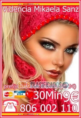 visa 806 002 110 desde4€ 15 mtos. 7 € 20 mtos. 9€ 30 mtos. de can... 