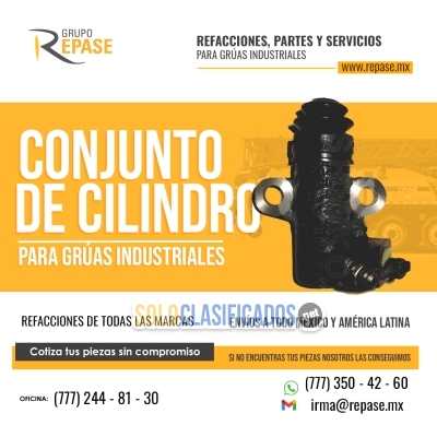 CYLINDER ASSY REFACCIONES PARA GRÚAS INDUSTRIALES EN MÉXICO... 