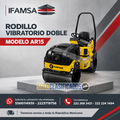 RODILLO VIBRATORIO DOBLE MODELO AR15...