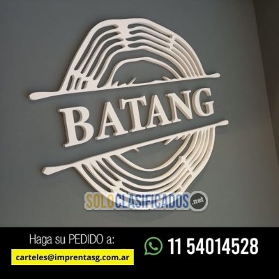 Solo Clasificados - Letras Corpóreas en Polyfan Personalizadas - imagen: 3