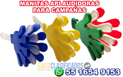Solo Clasificados - APLAUDIDORES EN FORMA DE MANITAS PERSONALIZADAS CON TU LOGO - imagen: 4